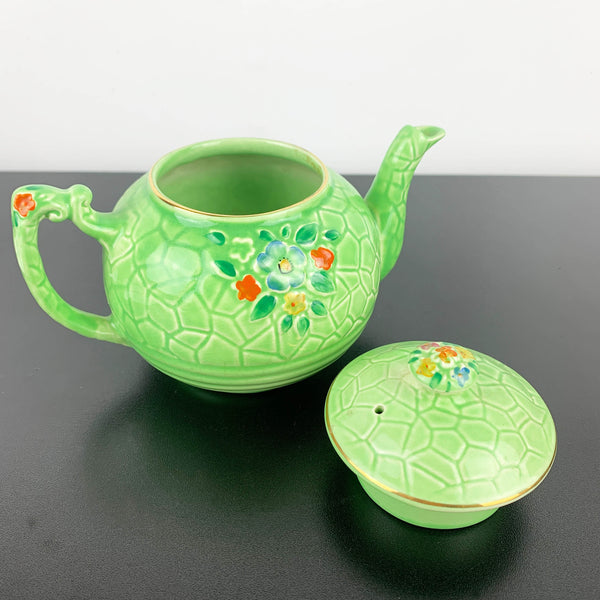 Crown Devon 'Garden Path' Small Teapot