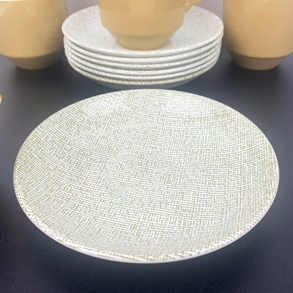 Crown Lynn Roydon Aztec cups and saucers