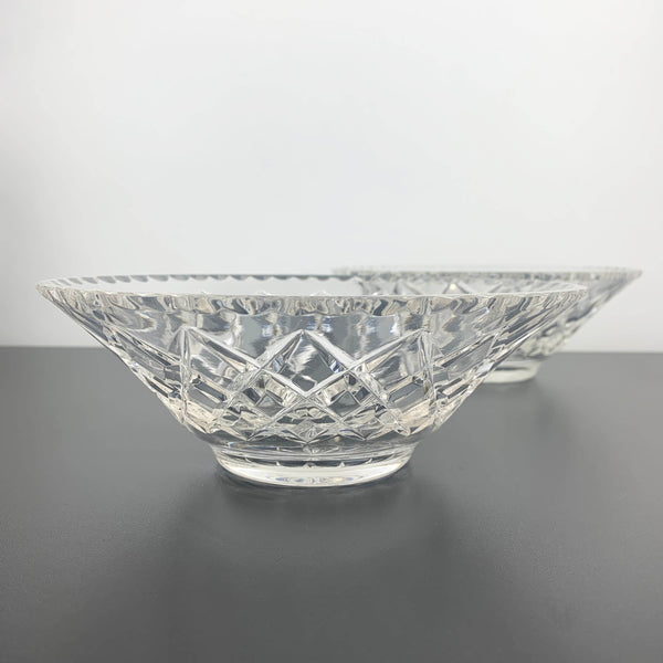 Grimwade Diamond Cut Bowls by Crown Crystal - Set of 2