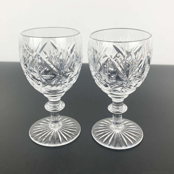 Webb Corbett 'Prince Regent' Sherry & Liqueur Glass - Set of 2