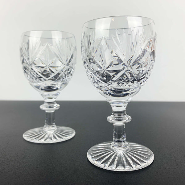 Webb Corbett 'Prince Regent' Sherry & Liqueur Glass - Set of 2