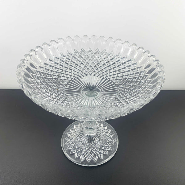 Davidson Glass Suite 1895 footed compote c.1920's