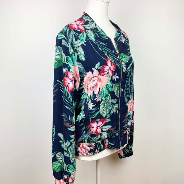 Decjuba floral bomber jacket