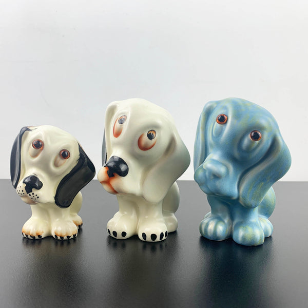 Crown Devon art deco dog figurines - Sold separately