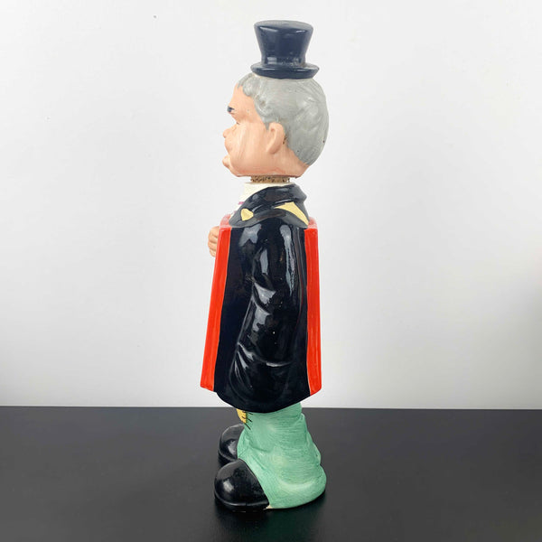 Vintage Ceramic Drink at Joe's Sandwich Man Decanter