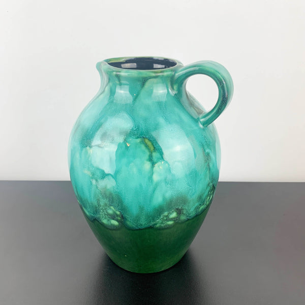 Dümler & Breiden 305/21 West German Turquoise Pottery Jug