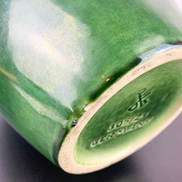 Dümler & Breiden 305/21 West German Turquoise Pottery Jug