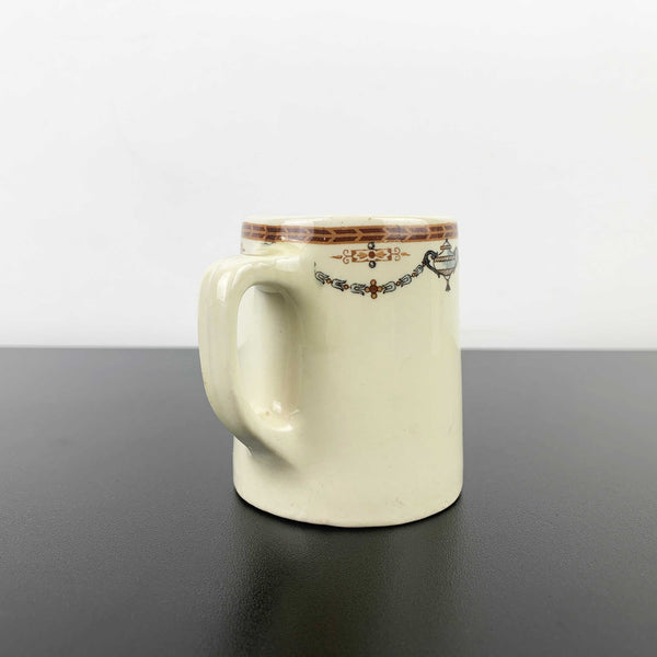 Grindley Hotel Ware for Loftus Moran 1940 ceramic creamer