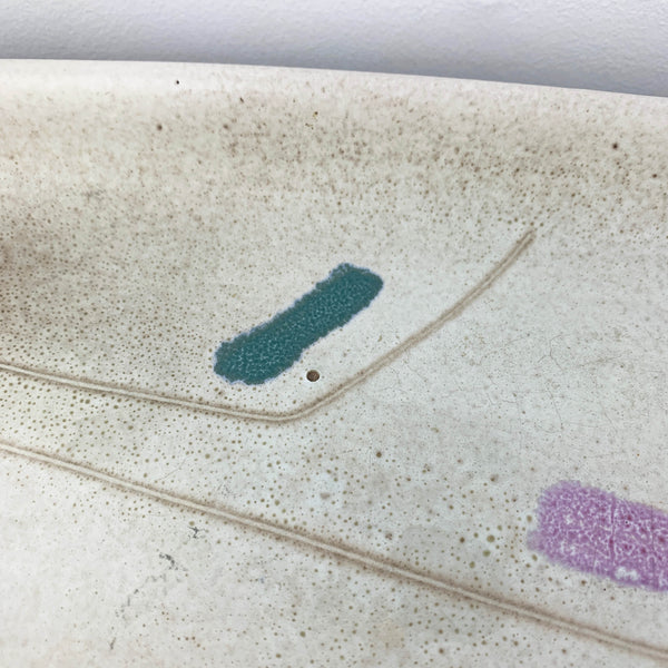 Ellis Studio Large Oval Platter with MCM abstract design