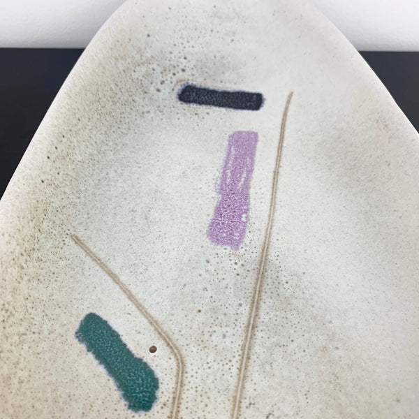 Ellis Studio Large Oval Platter with MCM abstract design