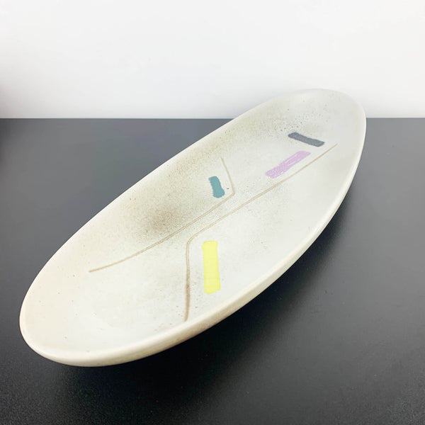 Ellis Studio Large Oval Platter with MCM abstract design