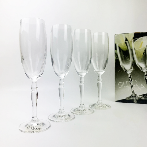 Studio Nova 'Evita' champagne glass Set of 4