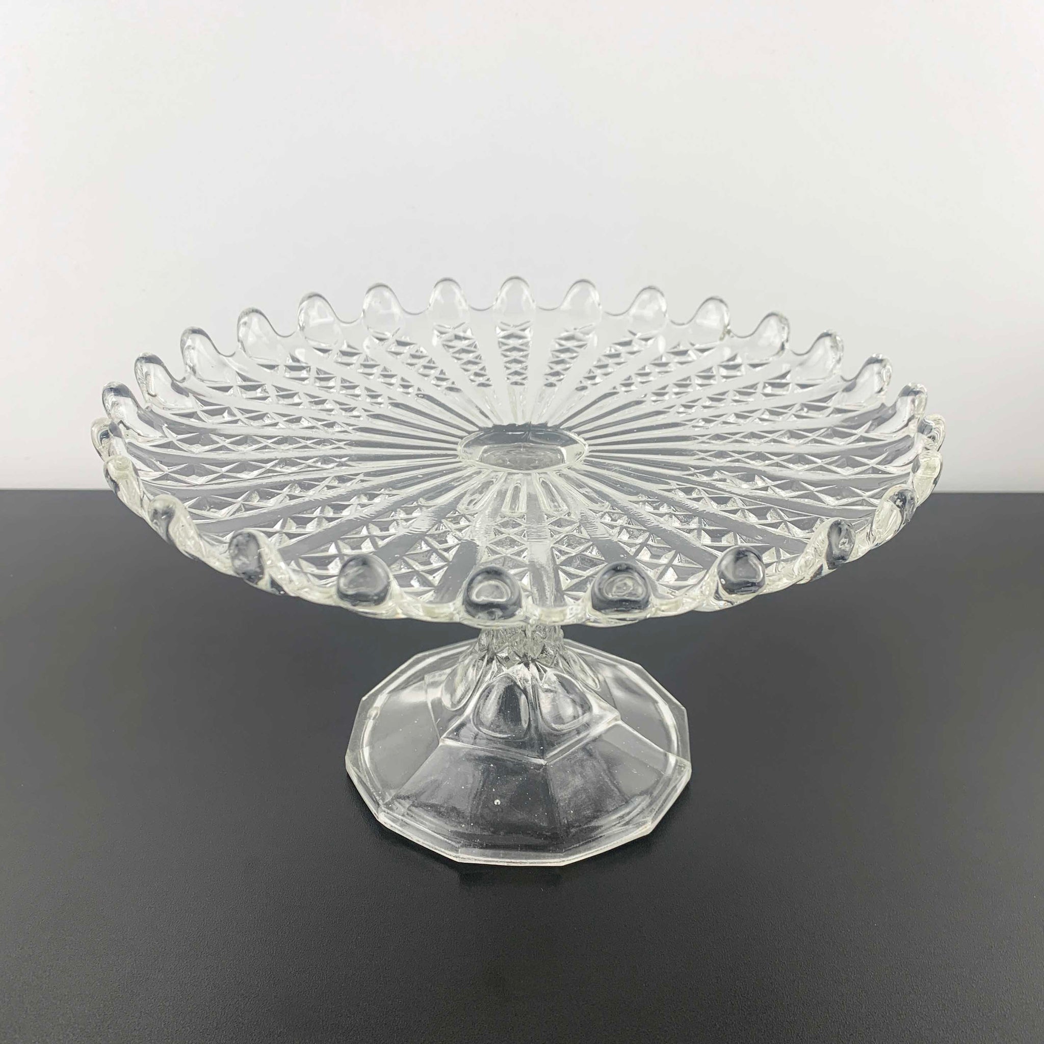 Samuel Reich & Co 1920's footed cake plate