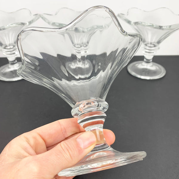 Flower Shape Dessert and ice cream Glass