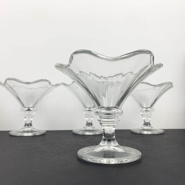 Elegant footed Dessert and Sundae Glass