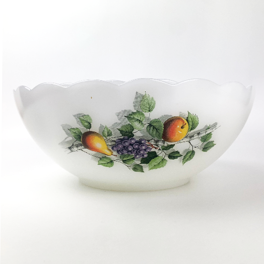 Arcopal France Fruits de France pattern on bowl set