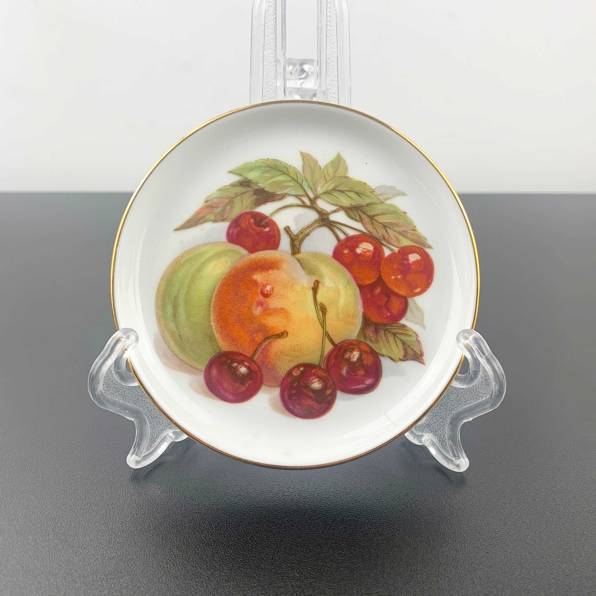 Furstenberg Germany 1973 Fruits pin dish