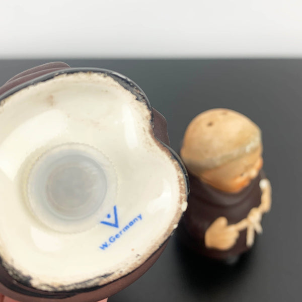 Goebel Friar Tuck Monk salt and pepper shaker set