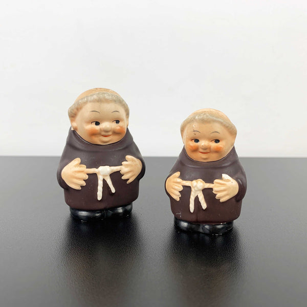 Goebel Friar Tuck Monk salt and pepper shaker set