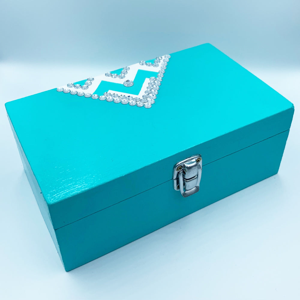 Hand painted trinket box
