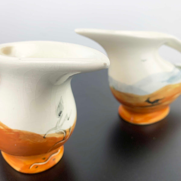 Harry Whyte indigenous art pottery jugs - sold separately