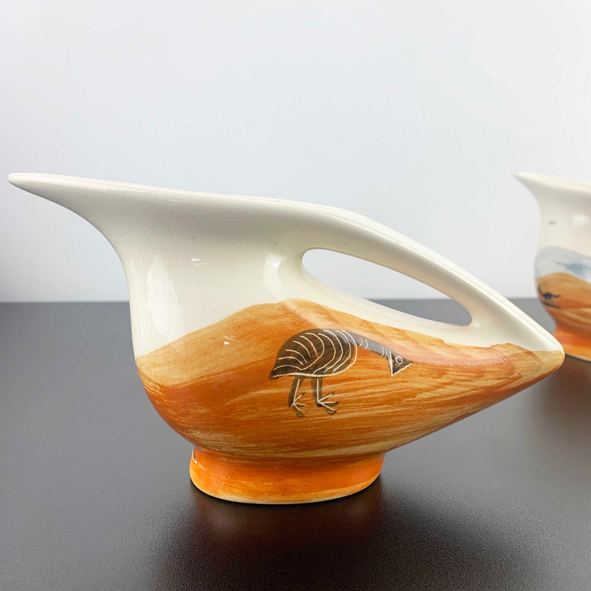 Harry Whyte indigenous art pottery jugs - sold separately
