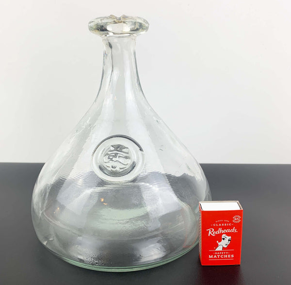 Holmegaard Denmark Viking glass decanters by Ole Winther - 2 sizes available