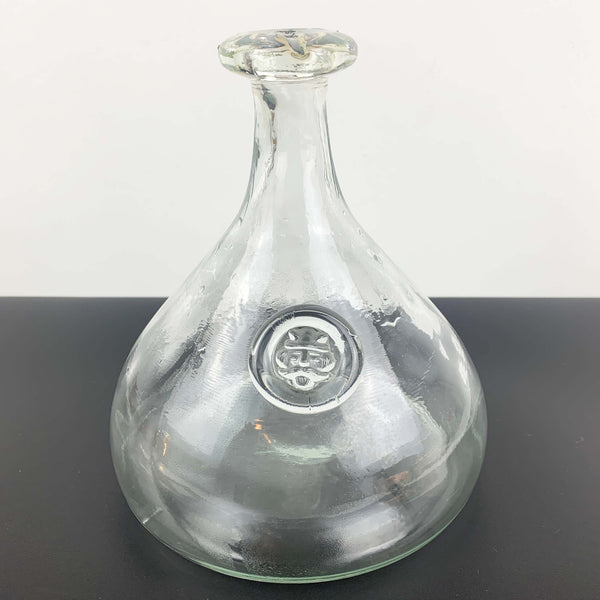 Holmegaard Denmark Viking glass decanters by Ole Winther - 2 sizes available
