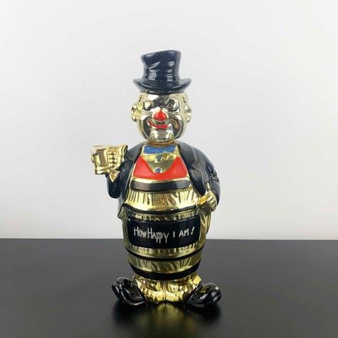 Vintage Ceramic Waiter or Butler Decanter