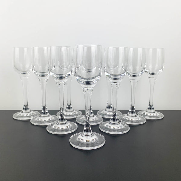 Inn Crystal tall stemmed cordial and aperitif glass - Set of 10