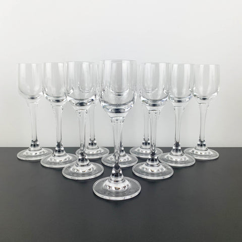Inn Crystal tall stemmed cordial and aperitif glass - Set of 10
