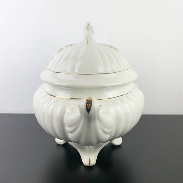 Italian Florentine ceramic bird soup tureen with lid - 4 litre