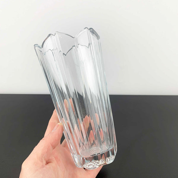 Small 'Corolla' vase by Bormioli Rocco - Made in Italy