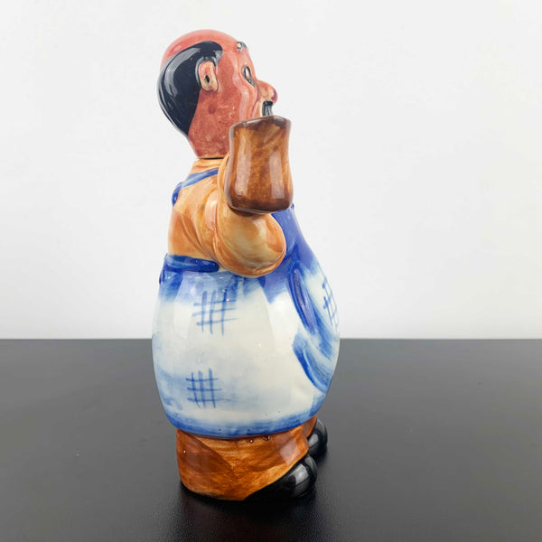 Mid century ceramic Italian waiter decanter