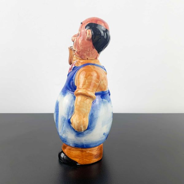 Mid century ceramic Italian waiter decanter