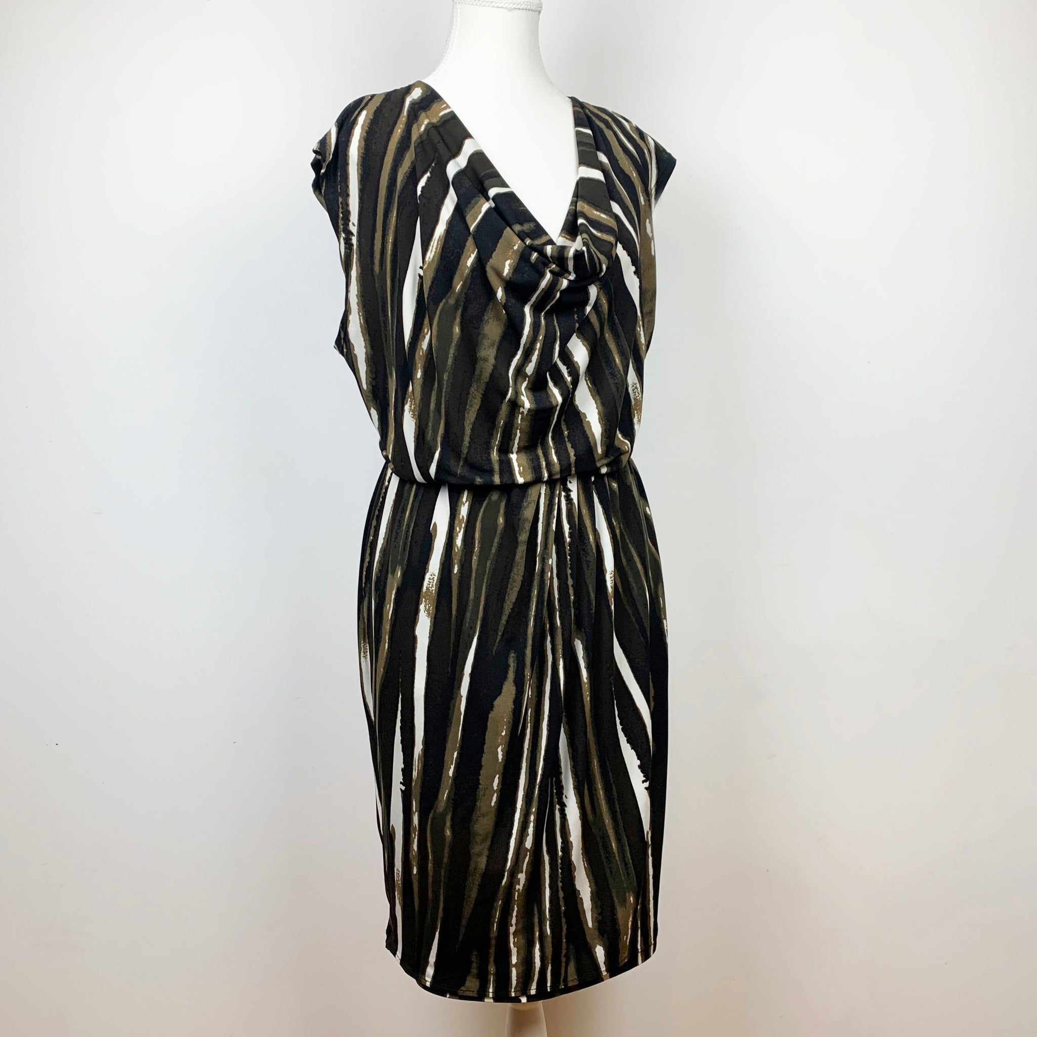 Jane Lamerton cowl neck dress