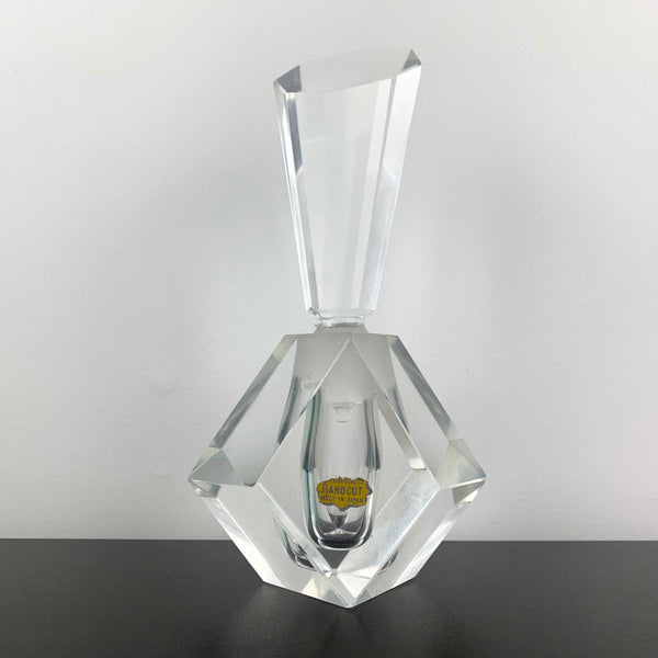 Art Deco Style Japanese Crystal Perfume Bottle