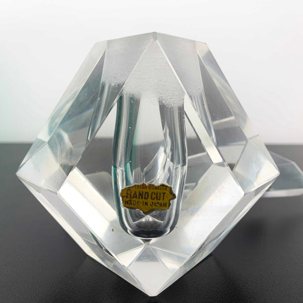 Art Deco Style Japanese Crystal Perfume Bottle