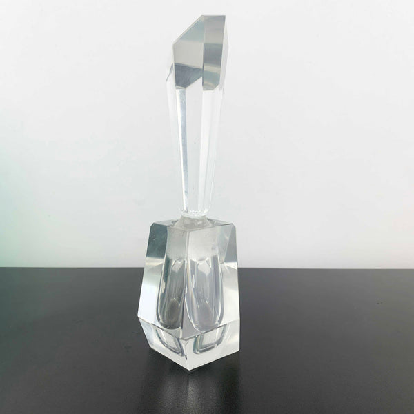 Art Deco Style Japanese Crystal Perfume Bottle