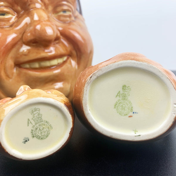 Royal Doulton character jugs 'John Barleycorn' - 3 sizes - sold separately