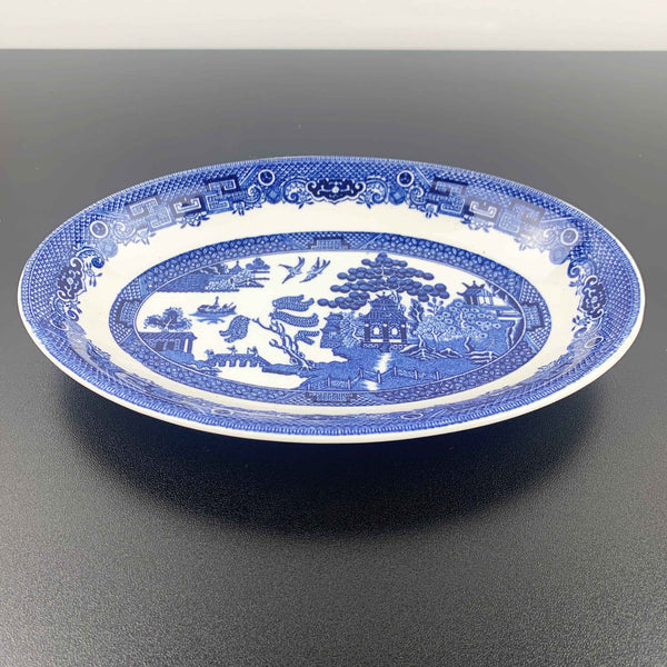 Johnson Brothers Blue Willow small oval vegetable dish