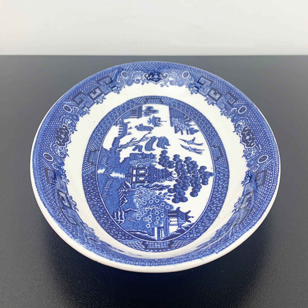 Johnson Brothers Blue Willow small oval vegetable dish