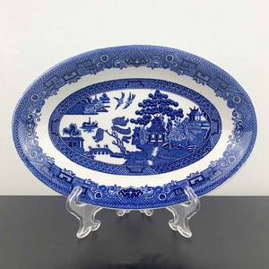 Johnson Brothers Blue Willow small oval vegetable dish