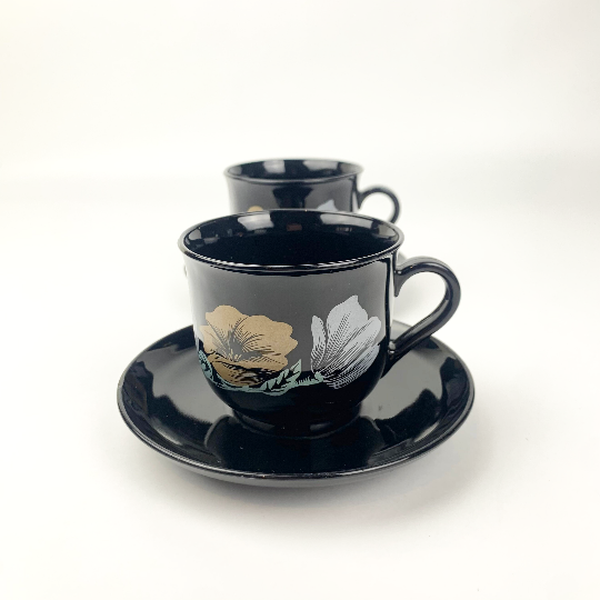 Julie Coffee Cup and Saucer floral pattern