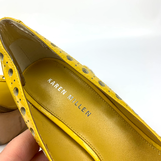 Karen Millen high heel peep toe shoes Feature Furniture Vintage