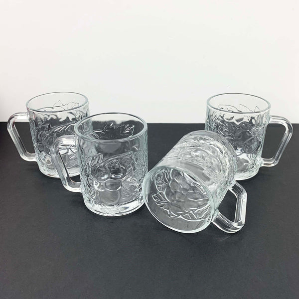 KIG fruit glass mugs set of 4