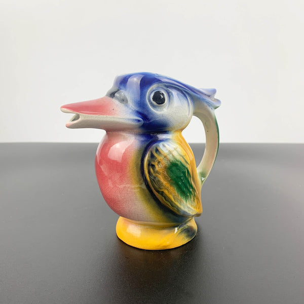 Australian Kookaburra porcelain creamer or small jug