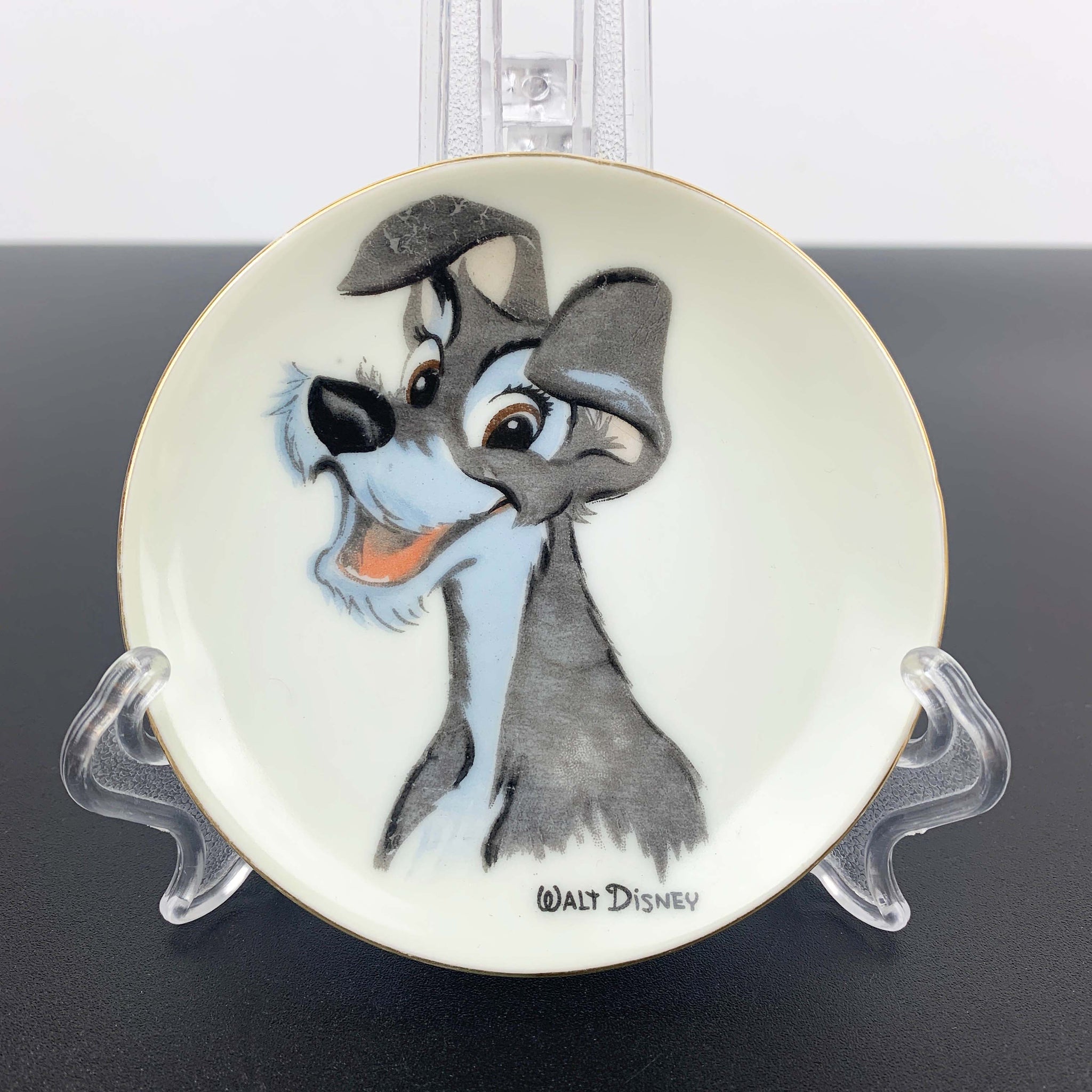 Disney Lady and the Tramp 1950's mini wall plates - Sold separately