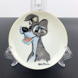 Disney Lady and the Tramp 1950's mini wall plates - Sold separately