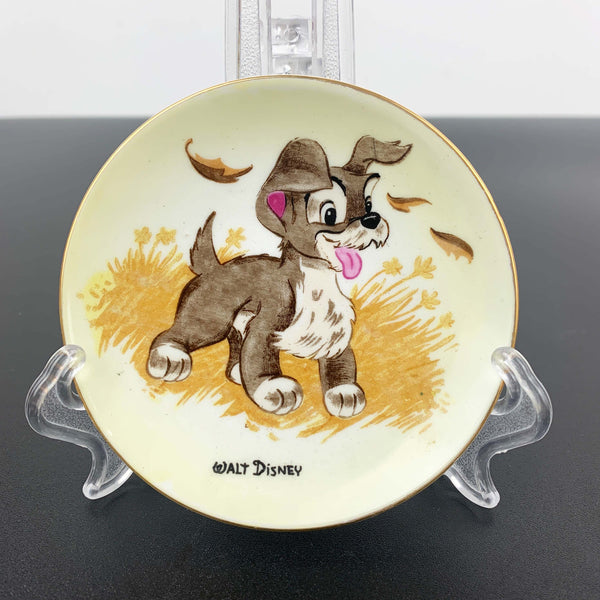 Disney Lady and the Tramp 1950's mini wall plates - Sold separately